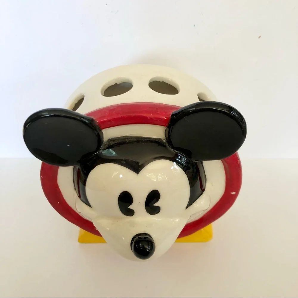 Vintage Mickey Mouse toothbrush holder or pencil or flowers or brushes :)